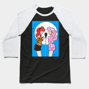 Cartoon Duet (Close Up) Baseball T-Shirt